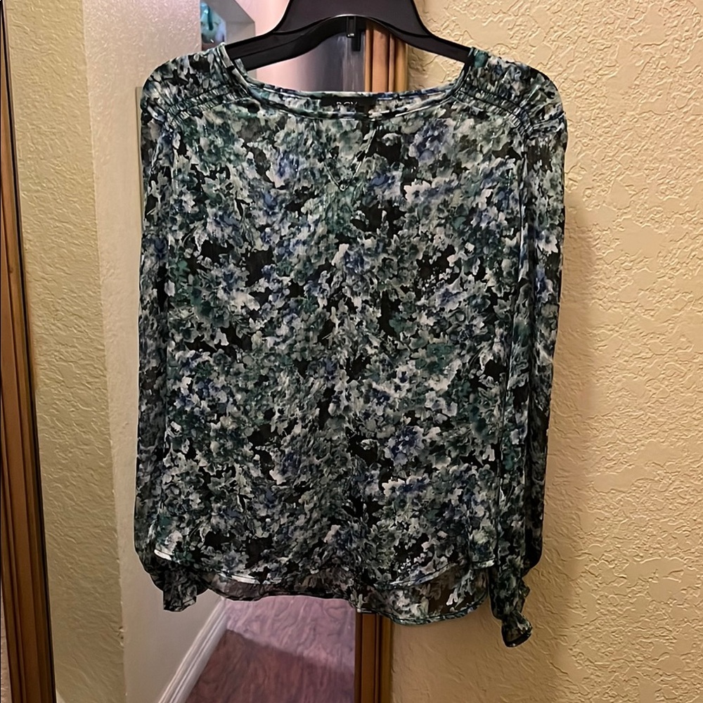 Floral Print Women's Top